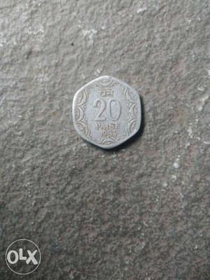 20 Pasa coin year of 