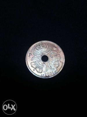 2kroner Danmark Coin