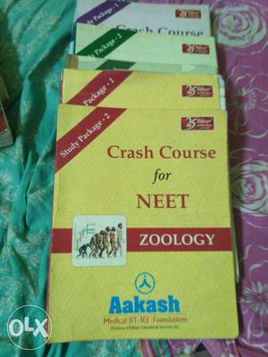 Aakash crash course neet +dc pandey neet vol1&2 +