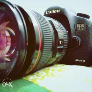 Black Canon EOS 5D Mark III