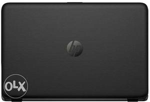 Black HP Laptop