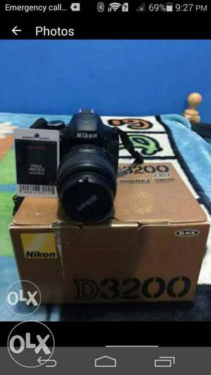 Black Nikon Dslr Camera With Box