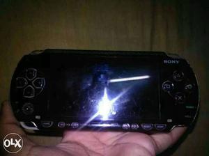 Black Sony PSP