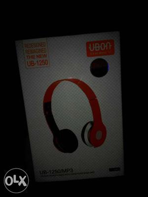 Black Ubon Wireless Headphones Box