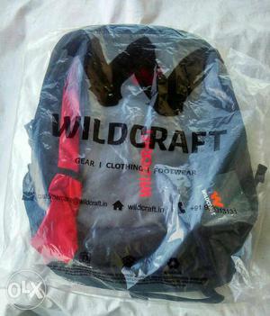 Black Wildcraft Backpack With Pack