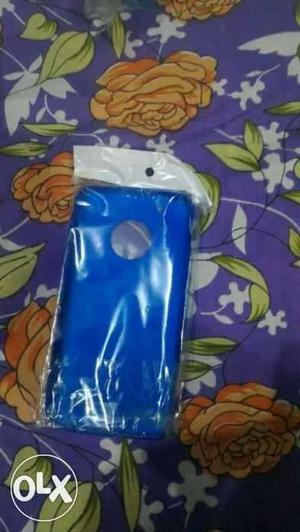 Brand New Unused Moto G5 Plus Back Cover Rubber Texture