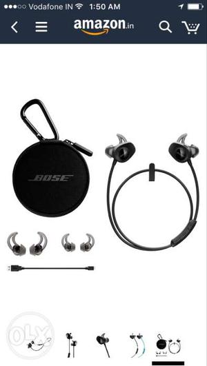 Brand new bose original headphones with bill in