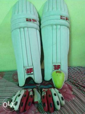 Cricket Pads sg (batting Gloves) And (lguard)