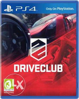 Driveclub PS 4 Brand New Condition Fixed Price Call