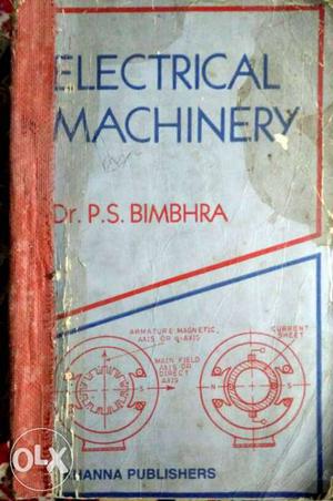 Electrical Machinery Dr. P.S. Bimbhra Book