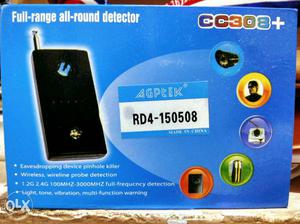 Full Range All Around Detector CC308+ Box/detects hidden