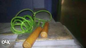 Green Skipping Rope
