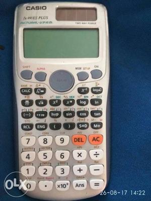Grey Casio FX-991ES Plus Calculator