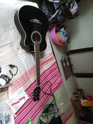 Guitar - customized for left hand, good condition