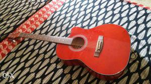 Hot Red Guitar.. fresh and unused..