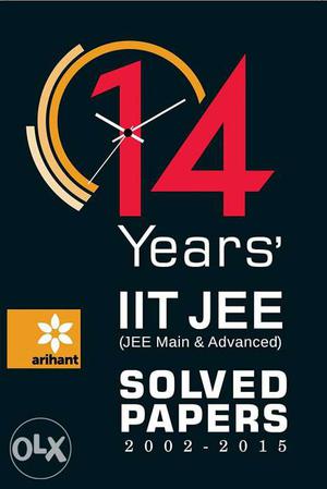 JEE Main and Advanced Solved Papers 14 Years ARIHANT