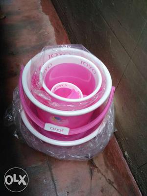 Joyo Homes Baby bathroom set pink colour. Brand