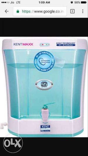 KENT Maxx India's only UV water purifier with
