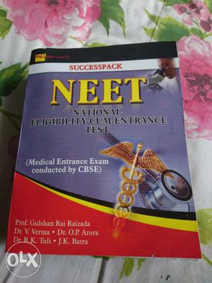Neet Book. Mhtcet book for medical entrance exam