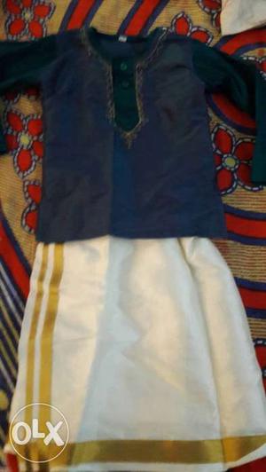 ONAM special dress for boy below 2 year old