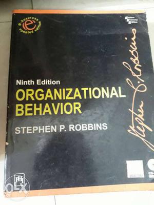 Organisational behaviour by Stephen p
