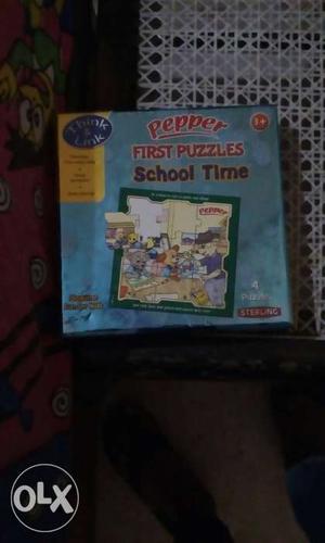 Pepper First Puzzles School Time