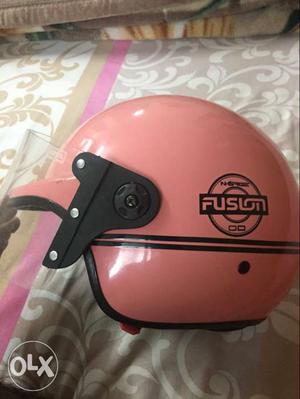 Pink Fusion Half-face Helmet