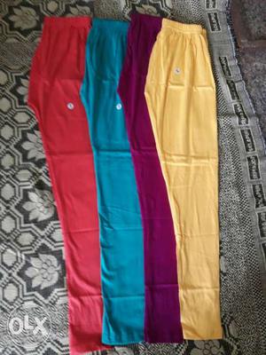 Pink, Teal, Purple And Yellow Pants