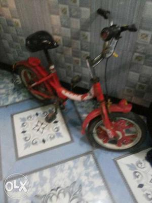 Red cycle good condition and one break