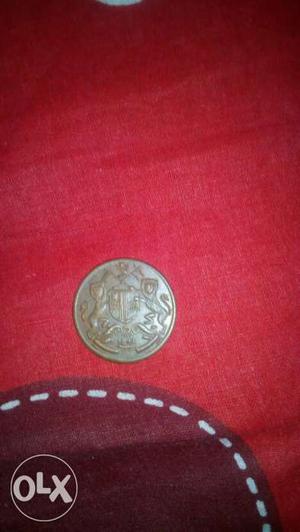 Round antique Coin