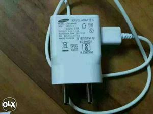 Samsung Orignal Charger with bill n warranty