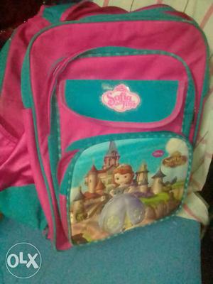 School bag with 250rs