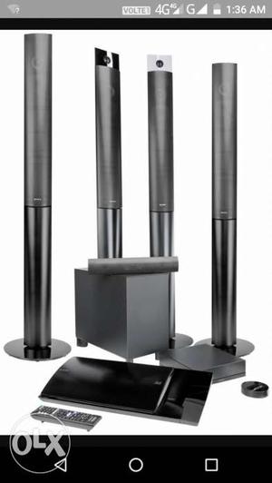 Sony BDV N  tower speakers and sub woofer