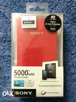 Sony mAh Power bank for Rs.599/-