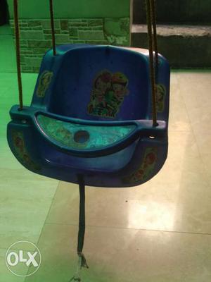Toddler's Blue Indoor Swing