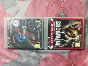 Two PS3 Game Cases
