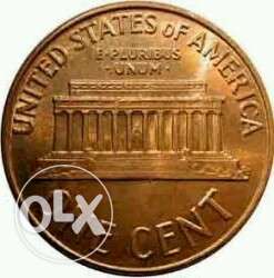U.S. One Cent Coin