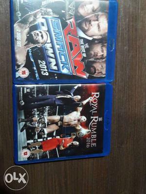 Wwe bluray video collectiom 300 rs each total 600
