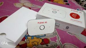 Airtel 4G hotspot router, connects ten devices at