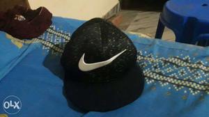 Black And Gray Nike Cap