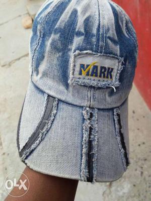 Blue Denim Mark Hat