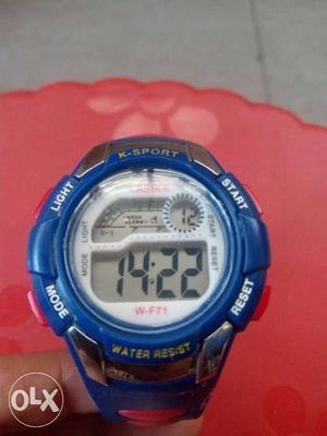 Boys watch buying from bankok good condition blue