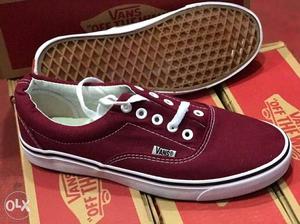 Brand new Men's Red Vans causal shoes