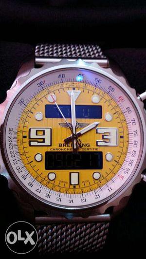 Breitling Men Watch for Sale with international warrant