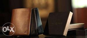 Brown, Leather Smart Wallet