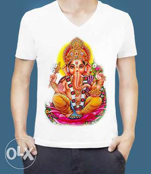 Ganapati printed T shirts
