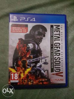 Metal Gear Solid V Ground Zeros + Phantom Pain PS4 Game