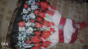 Multicolored Floral Midi Dress