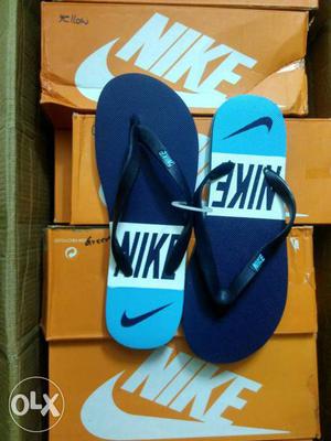 Nike puma branded branded flip-flops sizes