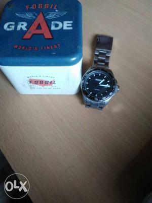 Original Fossil watch with box in excellent